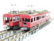 動力付 KATO 京急 800形 デハ800-2 M車 ＋T車 2両 キット組立品 ジャンク カトー 14002 14003 京浜急行電鉄 動力動作OK パンタ付中間車_画像3