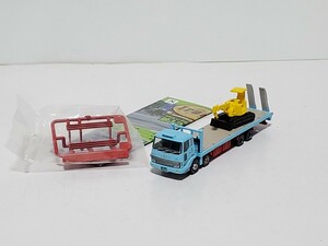 重機運搬車 クローラークレーン いすゞニューパワー 品番 133 トラコレ トラックコレクション 第12弾 トミーテック TOMYTEC