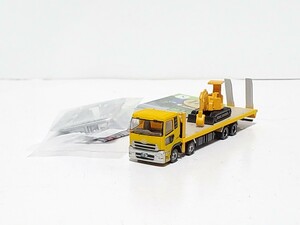 トラコレ 重機運搬車 油圧ショベル UDトラックス クオン 品番 132 トラックコレクション 第12弾 トミーテック TOMYTEC