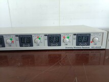 8-10-22-5パナソニック ワイヤレス受信機(4波用) WX-4040B中古品 動作未確認 電源ケーブルなし_画像3