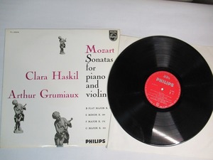 Z093:W. A. MOZART : ARTHUR GRUMIAUX VIOLIN CLARA HASKIL PIANO / FL-5506