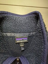 パタゴニア patagonia フリースベスト Mサイズ　ネイビー　中古　_画像8