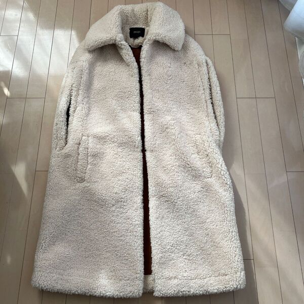maje マージュ ボアコート
