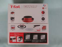 Ｗさ0401●未使用　T-fal　ティファール インジニオ・ネオ パプリカレッド　セット5　ガス火用●_画像2