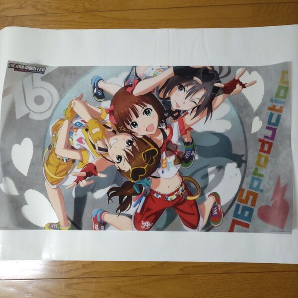THE IDOLM@STER アイドルマスター クリアポスター 6枚 ピンナップポスター