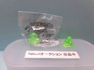 【ポケモンふりかけ　ミニモデル　永谷園　１９９９年】ディグダ（緑：外袋難あり品）・ダグトリオ（緑：開封品）