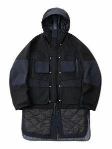 ★新品/定価154000円BLK White Mountaineering ホワイトマウンテニアリング SAITOS & GORE-TEX INFINIUM 3WAY MOUNTAIN PARKA Size2/L