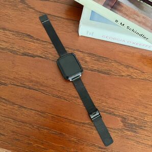 AppleWatchスリムメッシュバンド ブラック