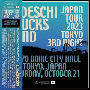 テデスキ・トラックス・バンド(2CDR+Bonus)「JAPAN TOUR 2023 TOKYO 3RD NIGHT Limited Edition」Multiple-IEM-Matrix / Great Sound!