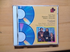 ◆◇タッシ・プレイズ メシアン/武満徹/ウェーベル/ストラヴィンスキー 2CD◇◆