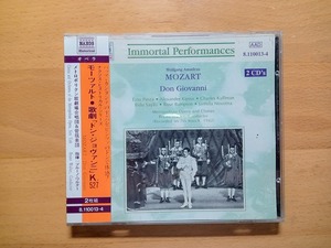 ◆◇帯付 NAXOS ワルター モーツァルト 歌劇「ドン・ジョヴァンニ」 1942年ライブ◇◆