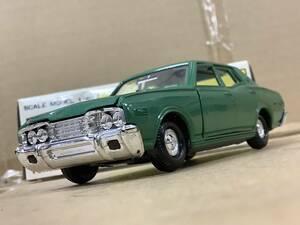 48 ダイヤペット 1/40 ニッサン 330 セドリック 4ドア 2800 SGL 緑 グリーン NISSAN CEDRIC ヨネザワ DIAPET レア 希少 ミニカー