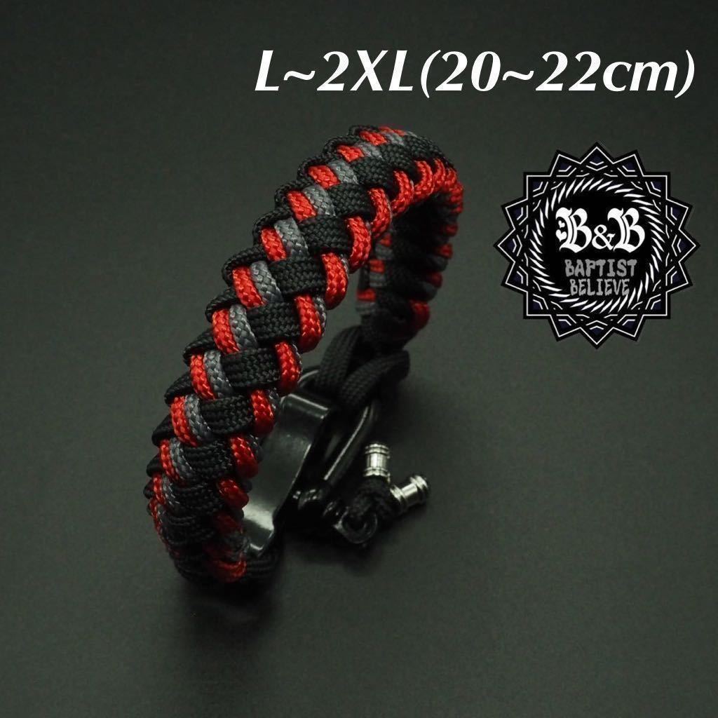Bracelet L-2XL (20-22cm)/Paracord/Handmade/Accessories/Braided/Bracelet/Bangle/Men's/Camping/Outdoor/sbrg2022, bracelet, Bangles, bracelet, others