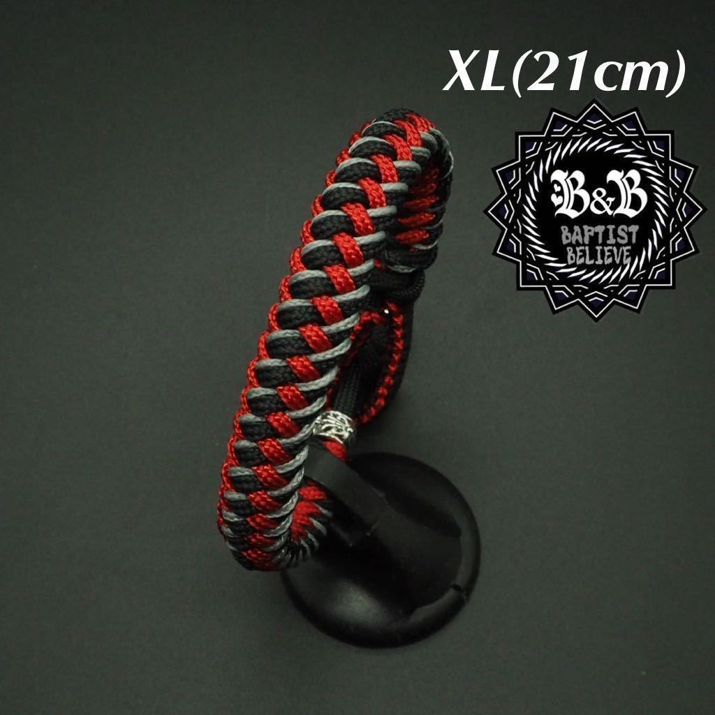 Bracelet XL (21cm)/Unisex/Paracord/Handmade/Accessories/Bracelet/Men's/Women's/Camping/Outdoor/xbrgr21, bracelet, Bangles, bracelet, others