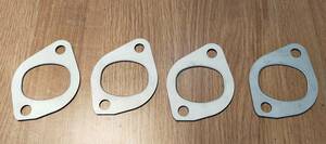  old car BMW2000 2002 E10 M10 E12 exhaust manifold gasket 4 sheets unused 