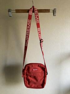 Supreme 18ss Shoulder Bag red シュプリーム ショルダー バック レッド　赤