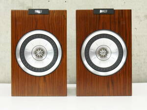 KEF Rシリーズ R100 ウォールナット ブックシェルフスピーカー