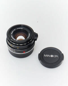 ★極上 ミノルタ Minolta M-Rokkor 40mm F2 CLE用 並行カム OH済み ライカMマウント