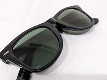 【40075】1円～ Ray-Ban USA WAYFARER B＆L 5022 レイバン ウェイファーラー サングラス L2008 WNAS ブラック 黒縁 メガネ メンズ_画像8