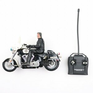 【訳あり】【ジャンク】1/10 T850＆POLICE BIKE 「ターミネーター3」 27MHz仕様 [009031]【動作未確認】 65401631