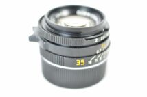 SF110175★ライカ Leica Summicron-M 35mm F2 E39 第4世代 No.3522021 ★_画像9