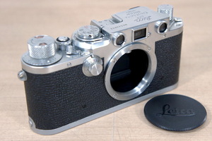 ●Leica/バルナック ライカ/Ⅲf /前期型/黒ダイヤル/本体/L39マウント/可動美品●BL7