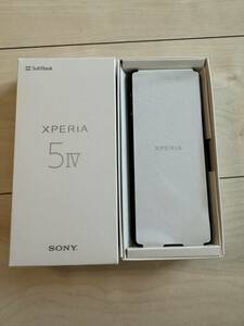 【新品】Xperia 5 IV ブラック Softbank SIMフリーSIMロック解除 