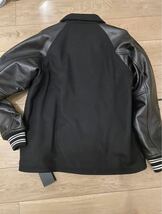 新品未使用 付属品完備 21AW NEIGHBORHOOD CLUB /WCL- JKT BLACKLサイズ ジャケットスタジャン_画像2