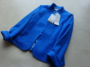 新品　 L'Arc-en-Ciel　麻布十番　銀座マギー　ロイヤルブルー　ウールジャケット　サイズ40