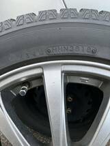 グッドイヤー 2018年製ガリットG5 スタッドレスタイヤ 215/50R17 アルミホイール4本セット ホンダシビック等_画像5