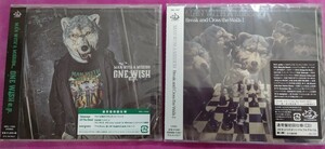 MAN WITH A MISSION　アルバム　CD　【ONE WISH e.p.】【Break and Cross the Walls i】通常盤　未開封　マンウィズ