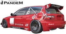 【M's】ホンダ HONDA シビック EG (1991y-1995y) PANDEM リア ウイング Ver.1 CIVIC EG6 3ドア FRP TRA京都 パンデム ルーフウイング_画像2