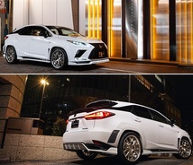 【M’s】LEXUS 20 RX 後期 RX300 RX450h (2019.8-) ARTISAN SPIRITS サイドアンダースポイラー 6P ／／ FRP アーティシャンスピリッツ_画像8