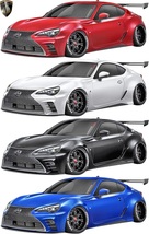 【M’s】スバル BRZ ZC6 / トヨタ 86 ハチロク ZN6 (前期/後期) AIMGAIN GT-F リヤアンダースポイラー ／ FRP エイムゲイン エアロ パーツ_画像5