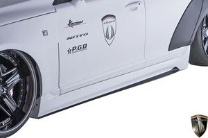 【M’s】レクサス 後期 LS460 LS600h Fスポーツ用 (2012.10-2017.10) AIMGAIN 純VIP GT サイドステップ T1 エイムゲイン エアロパーツ