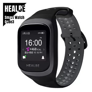 HEALBE GoBe3go- Be 3hi- ruby smart watch black × gray diet . taking & burning calorie automatic measurement men's lady's * new goods 