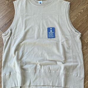 【美品】Velva Sheen ベルバシーン Jersey Vest ヘビーオンス ジャージー ベスト アメリカ製 USA オーバーサイズ