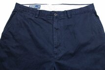 ★00s ポロ ラルフローレン PROSPECT PANT コットン チノパン 紺 w36 L32★219 オールド クラシック トラウザーズ ワイド ネイビー_画像4