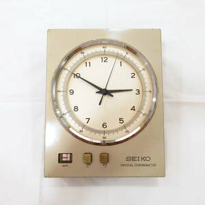 SEIKO CRYSTAL CHRONOMETE セイコー クリスタルクロノメーター 卓上時計