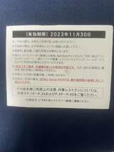 西武 株主優待 共通割引券 1000円券 10枚とおまけ　プリンスホテル_画像3