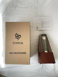 【新品未使用品】メトロノーム 木目調　SYMPHA ピアノ ギター