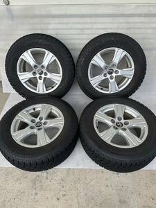 2シーズン使用　溝あり　アルファード30系　215/65r16 スタッドレス　ブリヂストン　ブリザック　VRX 20年製　used BRIDGESTONE 