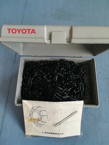 トヨタ TOYOTA 純正未使用金属チェーン 品番08311-21050 14インチ 15インチ 175-14 185/70-14 195/65-14 195/60-15 6.95-14