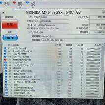 TOSHIBA 2.5インチ HDD 640GB MK6465GSX ジャンク_画像3