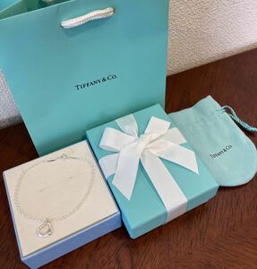 新品 正規品 ティファニー tiffany&co ブレスレット オープンハート シルバー ケース 巾着 紙袋 リボン ラッピング プレゼント バングル