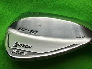 中古 美品 スリクソン ZX7 mk2 SW ウエッジ モーダス ツアー 120S 57/10 SRIXON ZX7 Mk II N.S.PRO MODUS3 TOUR120（S）日本仕様