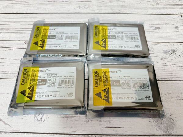 【SSD 120GB 4個セット】HIDISC HDSSD120GJP3