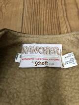 SCHOTT RANCHER suede boa VEST L_画像6