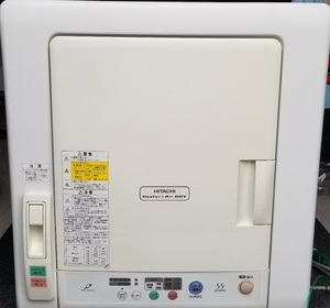 HITACHI DE-N55FX 日立 除湿形電気衣類乾燥機 2011年製 衣類乾燥機 乾燥容量 5.5kg 家電用品