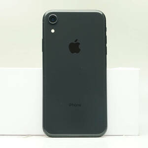iPhone XR 128GB ブラック MT0G2J/A SIMフリー 訳あり品 中古本体 白ロム